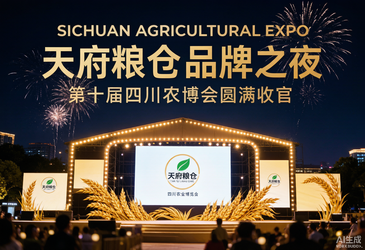 “天府粮仓”品牌之夜在成都举行 第十届四川农博会圆满落幕